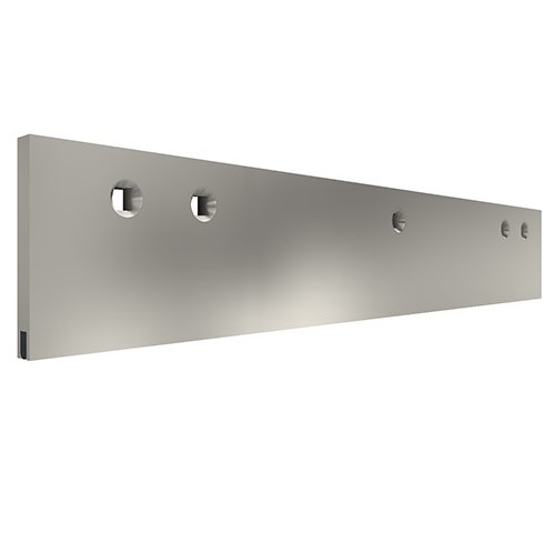 Tungsten carbide insert cutting edge